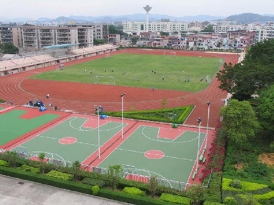 透氣型塑膠跑道 現代體育場地鋪裝的核心技術與施工要義